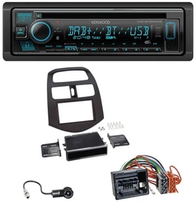 Kenwood Bluetooth DAB CD MP3 USB Autoradio für Chevrolet Spark (ab 2013) - Bild 1 von 8