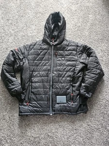 ActionHeat beheizbare isolierte gefütterte Herrenjacke, abnehmbare Kapuze - 2XL, neu ohne Etikett - Bild 1 von 4
