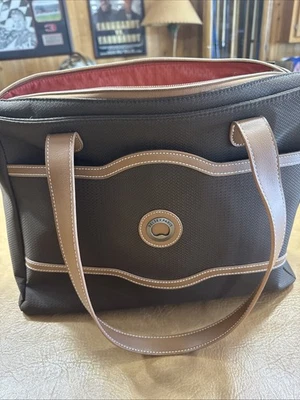 Delsey Paris Chatelet Air 2 Shoulder Bag Travel Bag Brown And Tan - Image 1 of 4