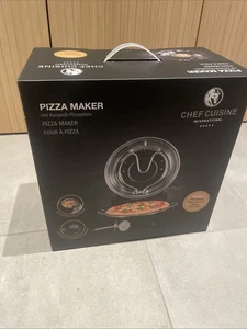 Chef Cuisine Pizza Maker mit Keramik Pizzastein Pizza Ofen Neu OVP Ungeöffnet - Bild 1 von 4