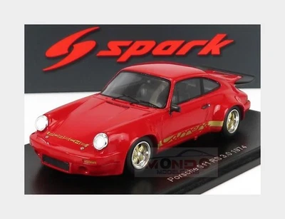 1:43 SPARK Porsche 911 3.0 Rs Coupe 1974 Red S7639 - Immagine 1 di 2