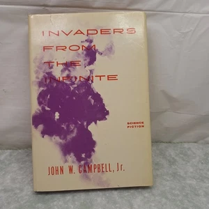 INVADERS FROM THE INFINITE - JOHN W CAMPBELL - 1961 GNOME PRESS HC/DJ - Picture 1 of 17