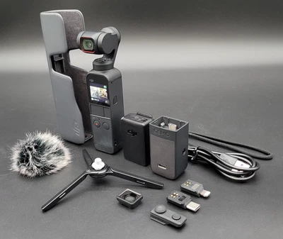 DJI Osmo Pocket 2 Creator Combo Action Stabilized Handheld Camera 3-Axis Gimbal - Image 1 of 4