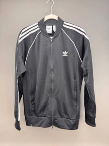 Adidas Originals Trainingsjacke Herren schwarz Full Zip Größe L - Bild 1 von 3