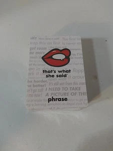 Thats What She Said Replacement Cards 100 Cards Sealed Age17+ - Picture 1 of 1