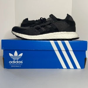 Adidas EQT Support Ultra Primeknit Core Black BB1241 - Men's Size 9 - Picture 1 of 6