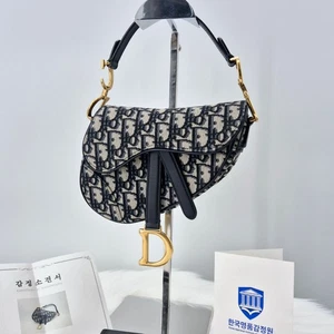 Dior Oblique Mini Saddle Bag Tote (M0447CTZQ) 125874620 - Picture 1 of 10