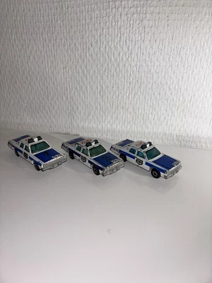Matchbox Superfast Plymouth Gran Fury Police G12, 1979 Lot De 3 - Photo 1/4