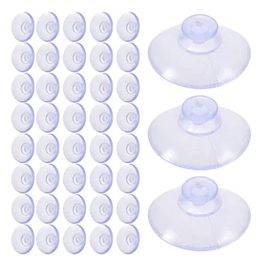  200 Stück Befestigung an glatten Oberflächensaugern Mini Klar Saugnäpfen - Bild 1 von 9