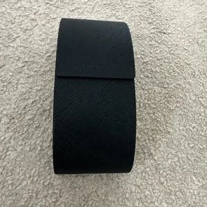 Prada Glasses Case Black Half Moon Flip Magnet Authentic Prada with Case & box - Picture 1 of 7