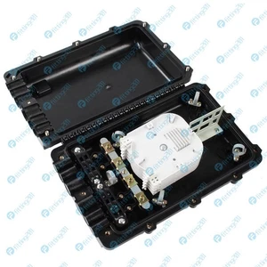 48 core 3 In 3 Out Fiber Optic Drop Cable Fiber Optic Splice Closure Joint Box - Afbeelding 1 van 8