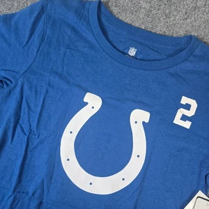 NFL Indianapolis Colts Carson Wentz #2 TShirt Kinder Größe L 10/12 blau - Bild 1 von 10
