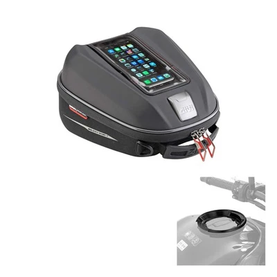 GIVI ST611+ Wasserdichte Tanktasche MV 800 Turismo Veloce Rot 2015-20 - Bild 1 von 4