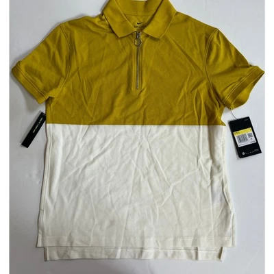 Polo de golf Nike Dri-Fit amarillo para mujer blanco multi BV0186-393 talla S Foto 1 de 4
