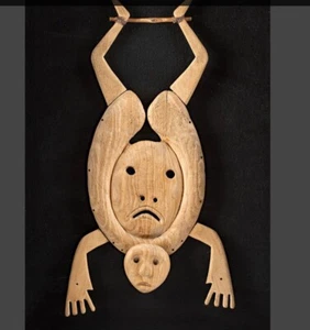 Northwest Coast - Inuit Spirit Mask - Picture 1 of 9