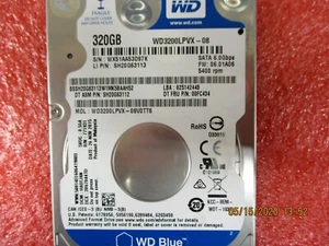 Clean Pulls - Western Digital - WD3200LPVX-08 - HDD, SATA, 320 GB - Foto 1 di 4