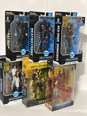 McFarlane Toys DC Multiverse Gold Label Warhammer 40K Spawn Red Hood - Figuras Foto 1 de 4