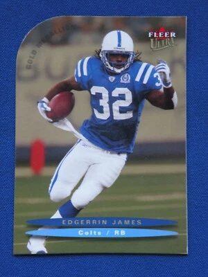 2003 Fleer Ultra Football Gold Medallion Edgerrin James Indianapolis Colts #46 - Image 1 of 2