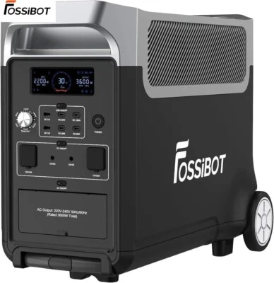 FOSSiBOT F3600PRO Tragbare Powerstation 3840Wh 3600W 7200W Peak Solargenerator