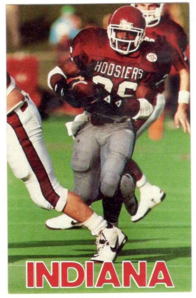 1991 Indiana Hoosiers College Football Schedule !!! - Image 1 of 1