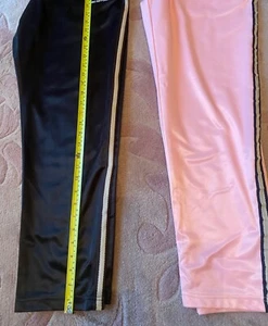 (2 For The Price Of One )mki miyuki zoku Sweat Pants Black & Pink New - Picture 1 of 10