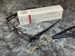 Girls Ralph Lauren Eye-Glasses (135 RL 1468) Purple Pony + Wella Red Hair Dye - Picture 1 of 9