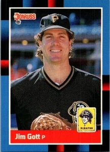 James William Gott Giants / Pirates 606 Donruss 1987 Baseball Card - Picture 1 of 2
