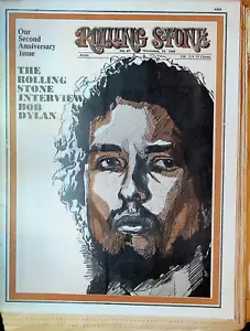 Rolling Stone Magazine 47 November 29 1969 Bob Dylan The Coasters - Imagen 1 de 2