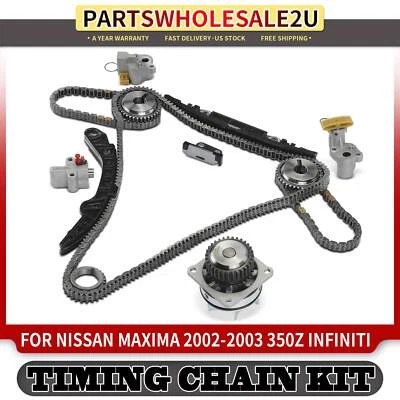 13pcs Engine Timing Chain Kit for INFINITI FX35 G35 I35 M35 350Z Nissan Murano - Image 1 of 4