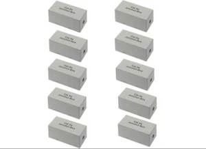 10 Stück CAT5e Anschlussdose Typ 110 Punch Down Ethernet Extender Joiner Adapter - Bild 1 von 2