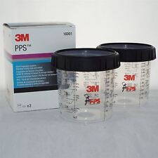 3M 16001 PPS Paint Preperation System Standard Spray Paint Mixing Cup & Collar