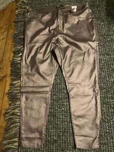 Ladies Denim Jeggings Col RoseGold Size 24 Standard Fit - Picture 1 of 3