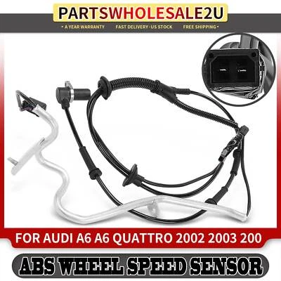 Nuevo sensor de velocidad de rueda ABS trasero pasajero derecho para Audi A6 A6 Quattro 2002-2004 Foto 1 de 4