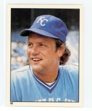 1981 Topps Baseball Stickers George Brett #82 MT