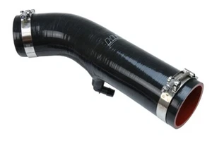 HPS Black Reinforced Silicone Air Intake Hose Post MAF Tube 57-1591-BLK - Picture 1 of 5