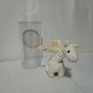 TY Beanie Baby 'MAGIC' The Dragon (RARE/ MINT W/ + TAGS ERRORS) W/ Protector - Picture 1 of 5