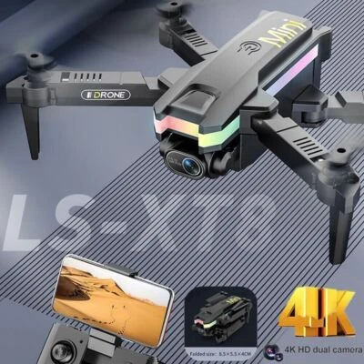 MM ELECTRONICLES 2022 XT8 RC Drone 4K HD Wide Angle Camera WIFI FPV Drone Dual Camera Quadcopter