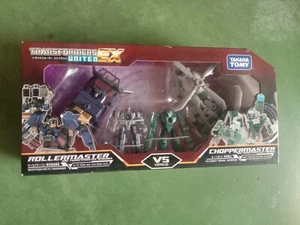 Transformers United EXP01 Rollermaster vs Choppermaster MISB Powercore Combiner - Picture 1 of 9