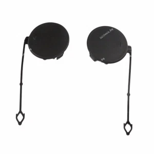 Unpainted Pair LH RH Front Bumper Tow Hook Eye Cover For BMW E70 X5 2006-2010 - Picture 1 of 5