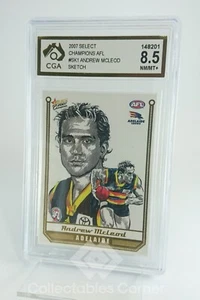 Tarjeta de boceto Select Andrew McLeod 2007 graduada 8,5 - Imagen 1 de 2