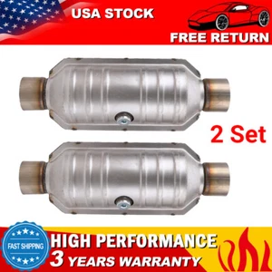 2.5" Inlet & Outlet Catalytic Converter EPA OBDII For Chevy Silverado 1500 2500 - Picture 1 of 15