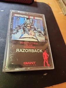 Indestructible Noise Command INC Razorback Cassette Tape Giant HEAVY Metal RARE - Picture 1 of 6