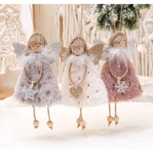 ADDOBBI DI NATALE DECORAZIONE ALBERO DI NATALE ANGELO ANGIOLETTO - Imagen 1 de 4