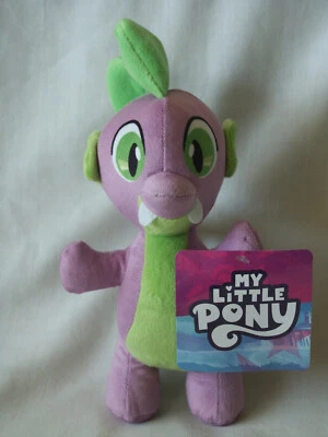 My Little Pony Plush Spike Dragon 8” Purple Toy Factory 2023 New - Image 1 of 4