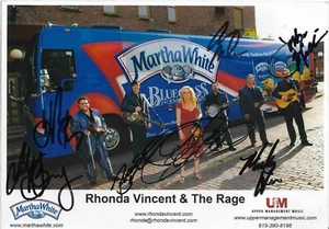 Promo Foto * von Rhonda Vincent & the Rage (Foto) Original signiert - Bild 1 von 2