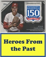 2019 Topps 150th Anniversary Commemorative Patches #AMP-SC Steve Carlton 055-L