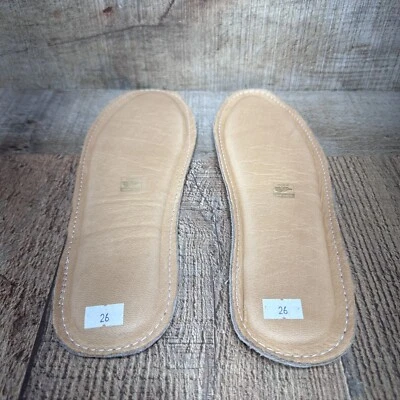 Leather Shoe Insoles Inserts Replacement Inner Soles for Shoes Boots Made in Mex - Image 1 of 4
