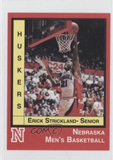 1995-96 National Bank of Commerce Nebraska Cornhuskers Police Erick Strickland