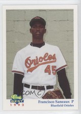 1992 Classic Best Bluefield Orioles Francisco Saneaux #7