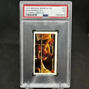1979 MUHAMMAD ALI Brooke Bond & Co. OLYMPIC GREATS #21 PSA 3 Great Eye Appeal! - Picture 1 of 3